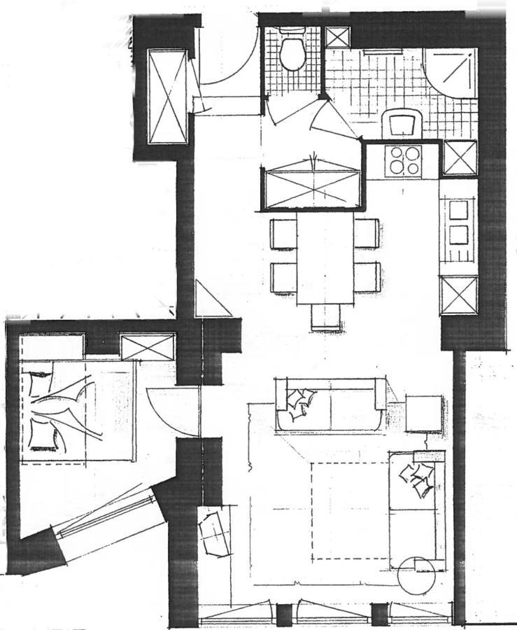 Appartement 1550 - Veritable Aux Pieds - Les Tovets T2 - 47m2 - 4p